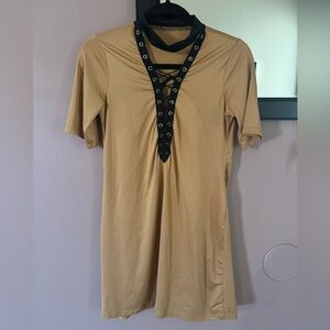 SnookiShop Short Sexy Dress withh lace top